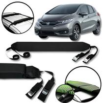 Rack Teto Prancha Surf Carro Com Cinta Honda Fit