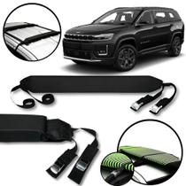 Rack Teto Prancha Surf Carro Com Cinta Jeep Commander