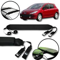 Rack Teto Prancha Surf Carro Com Cinta Peugeot 307 Rack Teto Prancha Surf Carro Com Cinta Peugeot 307