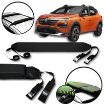 Rack Teto Prancha Surf Carro Com Cinta Renault Kardian