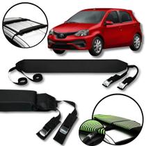 Rack Teto Prancha Surf Carro Com Cinta Toyota Etios