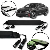 Rack Teto Prancha Surf Carro Com Cinta Volkswagen Jetta