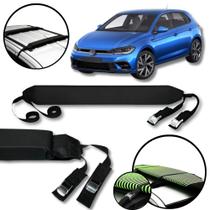 Rack Teto Prancha Surf Carro Com Cinta Volkswagen Polo