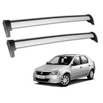 Rack Teto Renault Logan 2007 Á 2012 Cor Prata Prata Rack Teto Renault Logan 2007 Á 2012 Cor Prata Prata