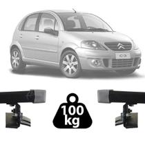 Rack Teto Resistent Sport Citroen C3 2002 até 12 233 100kg Rack Teto Resistent Sport Citroen C3 2002 até 12 233 100kg