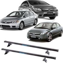 Rack Teto Resistent Sport Honda Civic 2006 até 2014 LW148 Rack Teto Resistent Sport Honda Civic 2006 até 2014 LW148