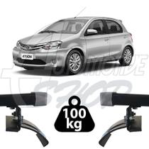 Rack Teto Resistent Sport Toyota Etios Hatch 4PTS 228 100kg