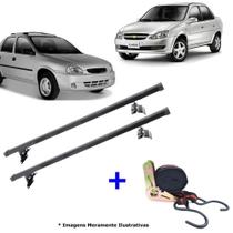 Rack Teto Suporte Corsa Hatch E Classic 4 Porta + 1 Cinta