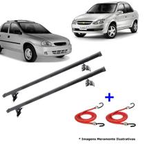 Rack Teto Suporte Corsa Hatch E Classic 4 Porta + 2 Elástico Rack Teto Suporte Corsa Hatch E Classic 4 Porta + 2 Elástico