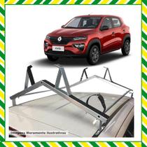 Rack Teto Suporte Porta Escadas Universal Sandero Logan