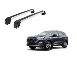 Rack Teto TIGGO 7 PRO à partir de 2022 Alumínio Prata Rack Teto TIGGO 7 PRO à partir de 2022 Alumínio Prata