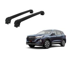 Rack Teto TIGGO 7 PRO à partir de 2022 Alumínio Preto Rack Teto TIGGO 7 PRO à partir de 2022 Alumínio Preto
