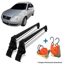 Rack Teto Vhip Polo Sedan 4 Pts 05 À 12 + 2 Cintas Catraca Rack Teto Vhip Polo Sedan 4 Pts 05 À 12 + 2 Cintas Catraca