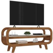 Rack Theo para Tv Até 60 Polegadas Artely Cor Cinamomo Off White Rack Theo para Tv Até 60 Polegadas Artely Cor Cinamomo Off White