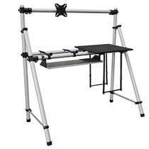 Rack Titanium Home Studio RH-110 Profissional Djs Com Suporte Para Notebook