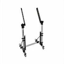 Rack Titanium Profissional Djs RL80 Para Periféricos 19 Polegadas Com Regulagem de Inclinação