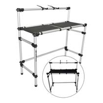 Rack Titanium Rdj Prata Para Controladoras