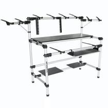 Rack Titanium RS120 Ideal Para Teclados Com Suporte Notebook, Monitor de Áudio, Mixer e Periféricos