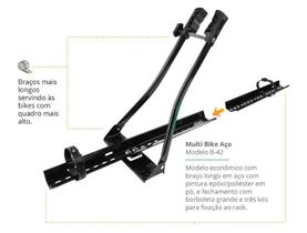 Rack Transbike de Teto Long Life Multi Bike Aço para 1 Bike Rack Transbike de Teto Long Life Multi Bike Aço para 1 Bike
