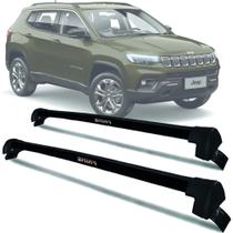 Rack Trav Teto Aluminio Prime Jeep Compass 21-24 PTO PR187