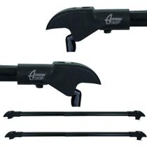 Rack Trav Teto Aluminio Prime VW UP Cross 14-19 PRETO PR174