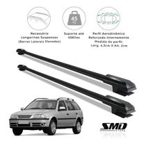 Rack Travessa de Teto Aluminio Preto Vw Parati Bolinha 1996 a 2013 Rack Travessa de Teto Aluminio Preto Vw Parati Bolinha 1996 a 2013