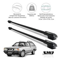 Rack Travessa de Teto Aluminio Preto Vw Parati Quadrada 1985 a 1995 Rack Travessa de Teto Aluminio Preto Vw Parati Quadrada 1985 a 1995