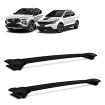 Rack Travessa de Teto Fiat Pulse e Argo 2016 a 2025 Alumínio Preto