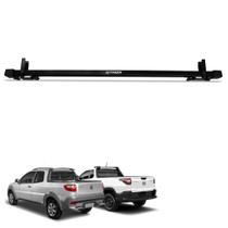 Rack Travessa de Teto Fiat Strada 2020 a 2023 1,30m Aço Preto Rack Travessa de Teto Fiat Strada 2020 a 2023 1,30m Aço Preto