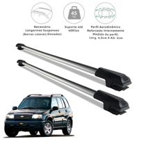 Rack Travessa de Teto Gm Tracker 2001 a 2012 Aluminio Prata