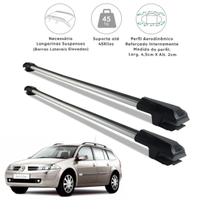 Rack Travessa de Teto Prata Aluminio Renault Megane Grand Tour Wagon 2006 a 2012