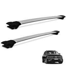 Rack Travessa de Teto Tiguan 2018 a 2021 Alumínio Prata