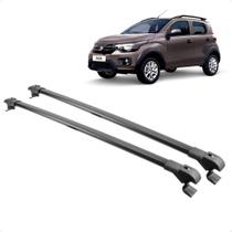 Rack Travessa Preta Mobi Way Larga até 45Kg Presa na Longarina Sem Furar Projecar - FI-248