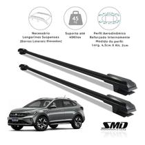 Rack Travessa Teto Aluminio Preto Vw Nivus Preto Especifico