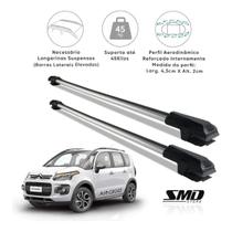 Rack Travessa Teto Citroen Aircross 2010 Em Diante Prata