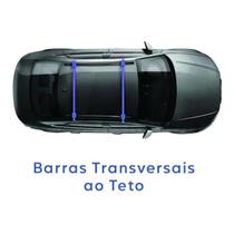 Rack Travessa Teto Vw Crossfox Spacefox 2010 A 2018 Preto