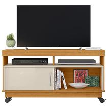 Rack Tv 50 Pol 121 cm 1 Porta Artur Cinamomo Off White MADETEC Rack Tv 50 Pol 121 cm 1 Porta Artur Cinamomo Off White MADETEC