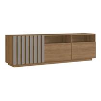 Rack TV 50 Polegadas 03 Portas 180cm Mel Fume PRODDY Rack TV 50 Polegadas 03 Portas 180cm Mel Fume PRODDY