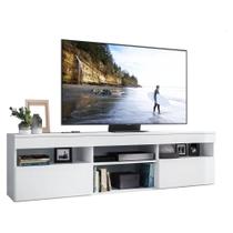 Rack TV 65" com 2 Portas Paris Multimóveis Branco