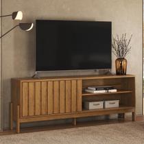 Rack Tv 75 Pol. 188cm 1 Porta Canela Z30- Mpozenato Rack Tv 75 Pol. 188cm 1 Porta Canela Z30- Mpozenato