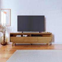 Rack Tv 75 Pol 200cm Bancada Para Sala Elarin M20 - D'rossi Cor Cumaru Rack Tv 75 Pol 200cm Bancada Para Sala Elarin M20 - D'rossi Cor Cumaru