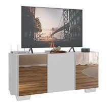 Rack TV até 32 Polegadas com Espelhos 3 Portas Multimóveis MP1079