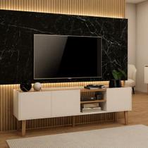 Rack Tv Ate 55 Polegadas Para Sala Home Multiuso White