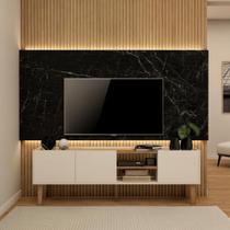 Rack Tv Ate 55 Polegadas Para Sala Home Multiuso White