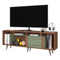 Rack TV até 75" com 1 Porta e Pés Retrô Multimóveis CR45224