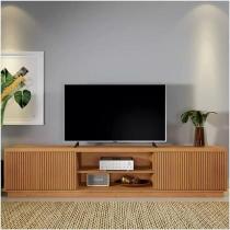 Rack Tv Até 75 Valencia 2 Portas Ripadas 1,80 Largura Mavaular