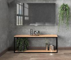 Rack tv minimalista estylo industrial 70cm