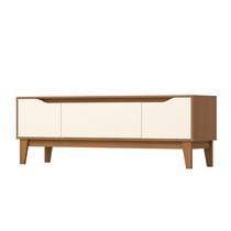 Rack Veneto 03 Portas S310 Cinamomo Off White - Henn Rack Veneto 03 Portas S310 Cinamomo Off White - Henn