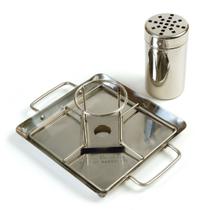 Rack vertical para torrefação de frango em lata de cerveja Steven Raichlen