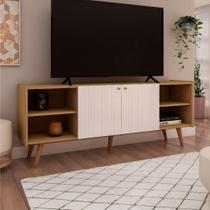 Rack Vértice 100% MDF com 2 Portas para TV até 60